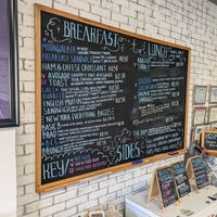 Menu (with pricing that doesn't indicate that they charge more for vegan options) at Moonwalker in Chicago