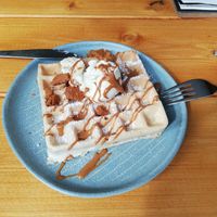 Lotus Creme Vanille Eis Waffel at Viel-Leicht in Bremen