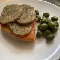 Tosta de salchichón   at El Rincón De Los Reyes in Granada
