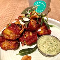 Crispy cauliflower  at Common Grounds in Dubai