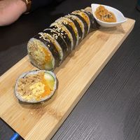 rice rolls  at Seoul Chicken in Coimbra