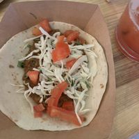 Vegan taco  at Ruby Soho's in Lindenhurst