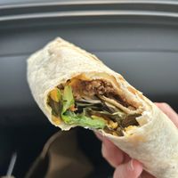 Vegan crunch wrap  at Ruby Soho's in Lindenhurst