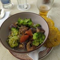 Caribbean aubergine at Casa Cruxada in Cartagena