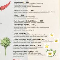 A few vegan options here but they have a vegan menu at Landwer Cafe in West Los Angeles