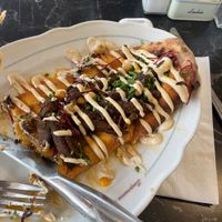 Omg the vegan Shawarma sandwich is amazing.   at Landwer Cafe in West Los Angeles