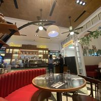   at Landwer Cafe in West Los Angeles