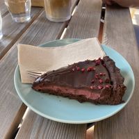 himbeere kuchen😄 at Ratio Coffee in Salzburg