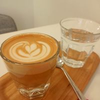 Cortado oat at Ratio Coffee in Salzburg
