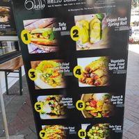 Menú at Hello Banh Mi in Mount Maunganui