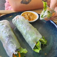 Rice paper roll at Hello Banh Mi in Mount Maunganui