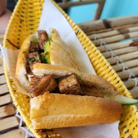 Tofu banh mi at Hello Banh Mi in Mount Maunganui