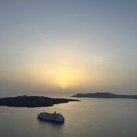 View fromm  at Assyrtico in Santorini