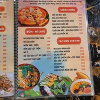 Menu 3 at NHÀ HÀNG CHAY TÙ TÂM in Pleiku