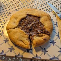 Bean bread at Modi in Mallorca