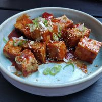tofu gang tschong (9 €) at kim& in Aachen