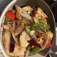 Salt & pepper lotus root  at Soul Vegan in Edinburgh
