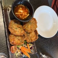 Sweetcorn Fritters  at Soul Vegan in Edinburgh