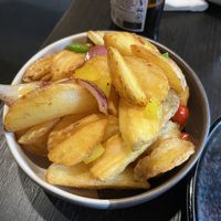 Salt and Pepper Chips  at Soul Vegan in Edinburgh