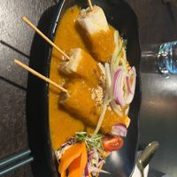 Tofu satay  at Soul Vegan in Edinburgh