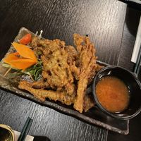 Fried mushrooms   at Soul Vegan in Edinburgh