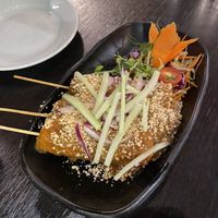Satay tofu   at Soul Vegan in Edinburgh