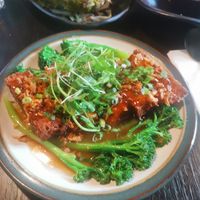 Soul's special deep fried tofu at Soul Vegan in Edinburgh