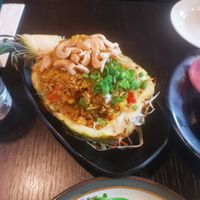 Pineapple fried rice at Soul Vegan in Edinburgh