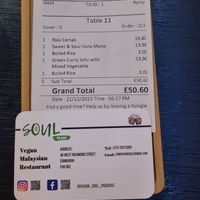  at Soul Vegan in Edinburgh