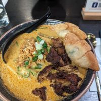 Laksa at Soul Vegan in Edinburgh