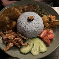 Delicious special of the housee  at Soul Vegan in Edinburgh