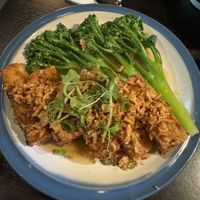 Deep fried tofu   at Soul Vegan in Edinburgh