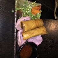spring rolls   at Soul Vegan in Edinburgh