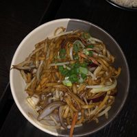 fried noodle  at Soul Vegan in Edinburgh
