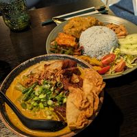 Laksa & Nasi lemak at Soul Vegan in Edinburgh