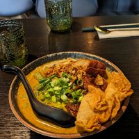 Laksa at Soul Vegan in Edinburgh