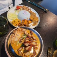 Laksa, nasi lamak at Soul Vegan in Edinburgh