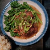 Special fried tofu at Soul Vegan in Edinburgh