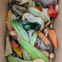 Monks mixed vegetables at Soul Vegan in Edinburgh