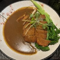 Katsu curry  at Soul Vegan in Edinburgh