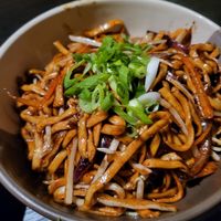 fried noodles as a side at Soul Vegan in Edinburgh