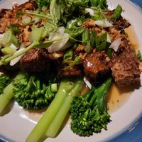 deep fried tofu at Soul Vegan in Edinburgh