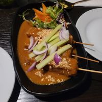 tofu satay at Soul Vegan in Edinburgh