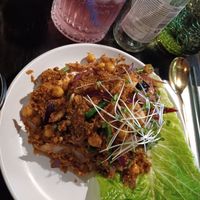 Rendang lion's mane at Soul Vegan in Edinburgh