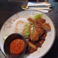 Combination BBQ Rice at Soul Vegan in Edinburgh