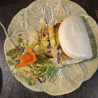 Char sui bao- so so good at Soul Vegan in Edinburgh