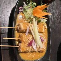 Satay Tofu  at Soul Vegan in Edinburgh