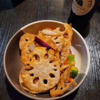 Lotus Roots  at Soul Vegan in Edinburgh