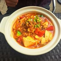 Mapo tofu at Soul Vegan in Edinburgh