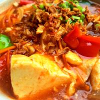 Mapo tofu at Soul Vegan in Edinburgh